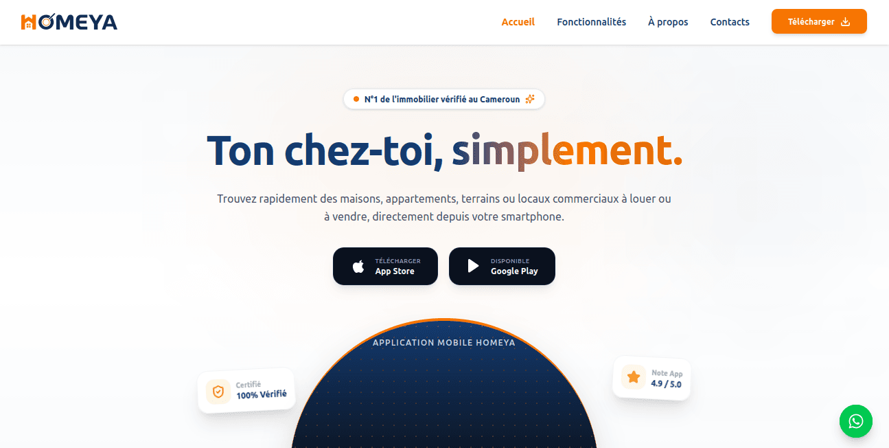 Site Web HomeYa